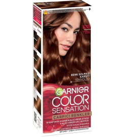 Garnier Çarpıcı Renkler Yoğun Kalıcı Saç Boyası No: 5.35 Çikolata Kahve - Garnier