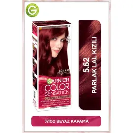 Garnier Çarpıcı Renkler Yoğun Kalıcı Saç Boyası No: 5.62 Parlak Lal Kızılı - 2