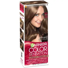 Garnier Çarpıcı Renkler Yoğun Kalıcı Saç Boyası No: 6.0 Yoğun Koyu Kumral - Garnier