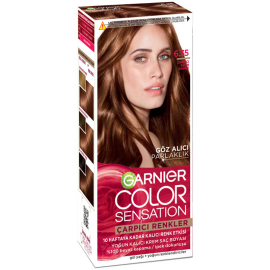 Garnier Çarpıcı Renkler Yoğun Kalıcı Saç Boyası No: 6.35 Çarpıcı Altın Kahve - Garnier