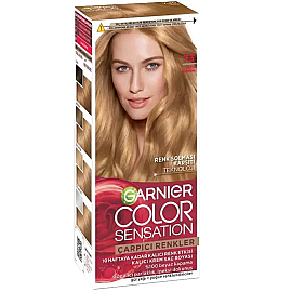 Garnier Çarpıcı Renkler Yoğun Kalıcı Saç Boyası No: 7.3 Altın Kumral - Garnier