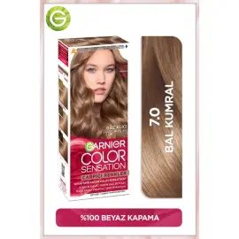 Garnier Çarpıcı Renkler Yoğun Kalıcı Saç Boyası No: 7.0 Bal Kumral - 2