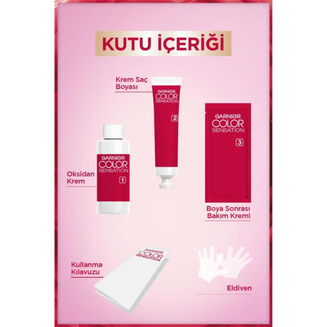 Garnier Çarpıcı Renkler Yoğun Kalıcı Saç Boyası No: 7.3 Altın Kumral - 4