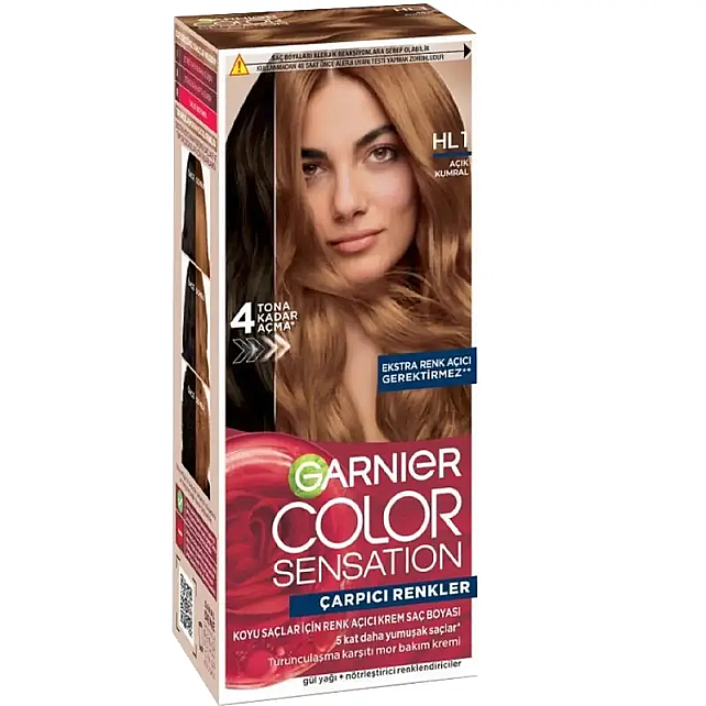 Garnier Çarpıcı Renkler Yoğun Kalıcı Saç Boyası No: HL1 Açık Kumral - 1