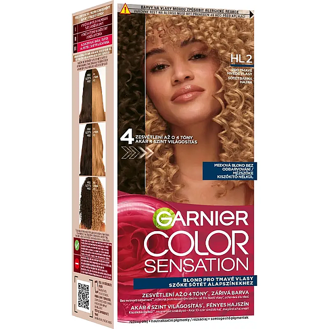 Garnier Çarpıcı Renkler Yoğun Kalıcı Saç Boyası No: HL2 Koyu Sarı - 1