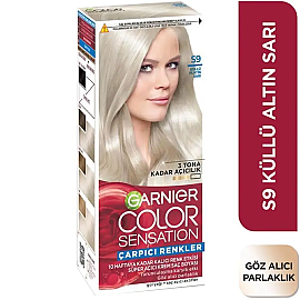 Garnier Çarpıcı Renkler Yoğun Kalıcı Saç Boyası No: S9 Küllü Platin Sarı - 2