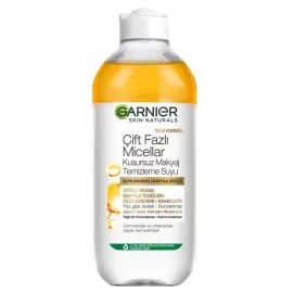 Garnier Çift Fazlı Micellar Makyaj Temizleme Suyu 400ml - 1