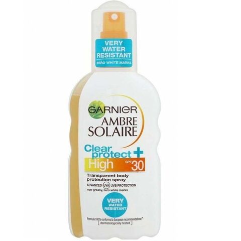 Garnier Clear Protect SPF 30+ Güneş Koruyucu Sprey 200ml Garnier Clear Protect SPF 30+ Güneş Koruyucu Sprey 200ml