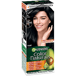 Garnier Color Naturals Saç Boyası No: 1 Siyah - Garnier