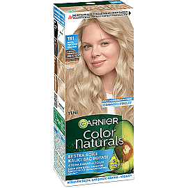 Garnier Color Naturals Saç Boyası No: 111 Ekstra Açık Doğal Küllü Sarı - Garnier