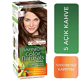 Garnier Color Naturals Saç Boyası No: 5 Açık Kahve - 2