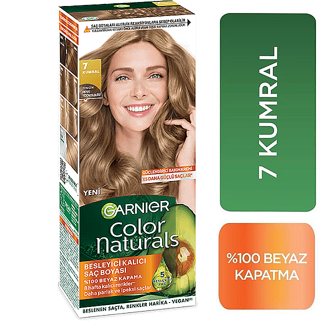 Garnier Color Naturals Saç Boyası No: 7 Kumral - 2