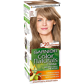 Garnier Color Naturals Saç Boyası No: 7.1 Küllü Kumral - Garnier