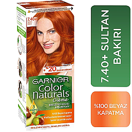 Garnier Color Naturals Saç Boyası No: 7.40 Sultan Bakırı - 2