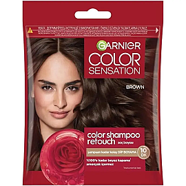 Garnier Color Sensation Color Shampoo - Şampuan Boya No: 4.0 Brown - Garnier