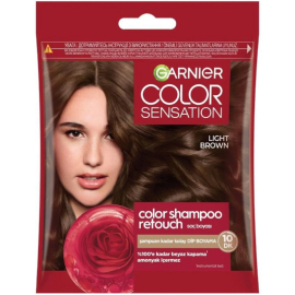 Garnier Color Sensation Color Shampoo - Şampuan Boya No: 5.0 Light Brown - Garnier