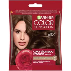 Garnier Color Sensation Color Shampoo - Şampuan Boya No: 5.0 Light Brown - 1