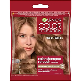 Garnier Color Sensation Color Shampoo - Şampuan Boya No: 7.0 Medium Blonde - Garnier