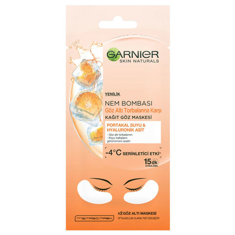 Garnier Göz Altı Torbalarına Karşı Kağıt Maske Garnier Göz Altı Torbalarına Karşı Kağıt Maske