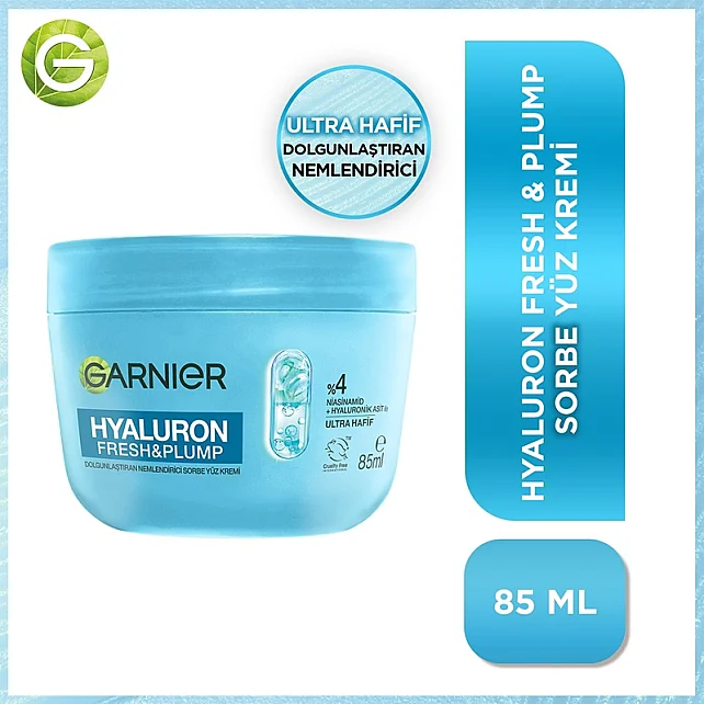 Garnier Hyaluron Fresh & Plump Nemlendirici Sorbe Yüz Kremi 85ml - 7