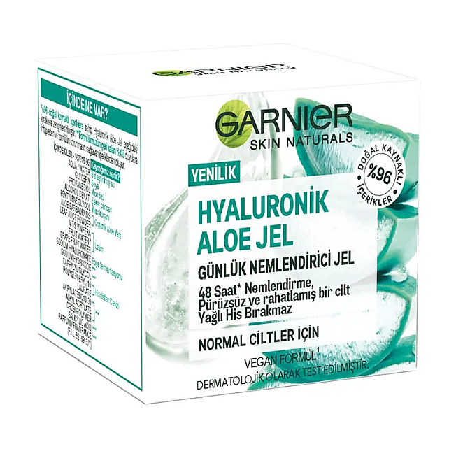 Garnier Hyaluronik Aloe Jel - Günlük Nemlendirici Jel 50ml - 1