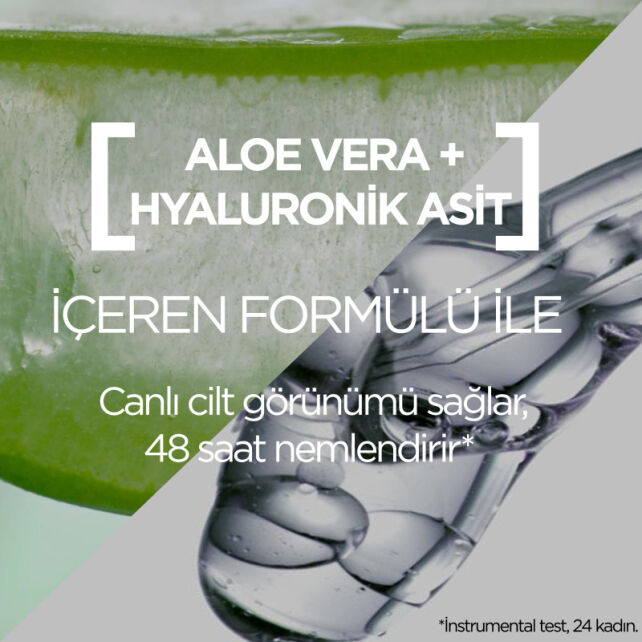 Garnier Hyaluronik Aloe Jel - Günlük Nemlendirici Jel 50ml - 4