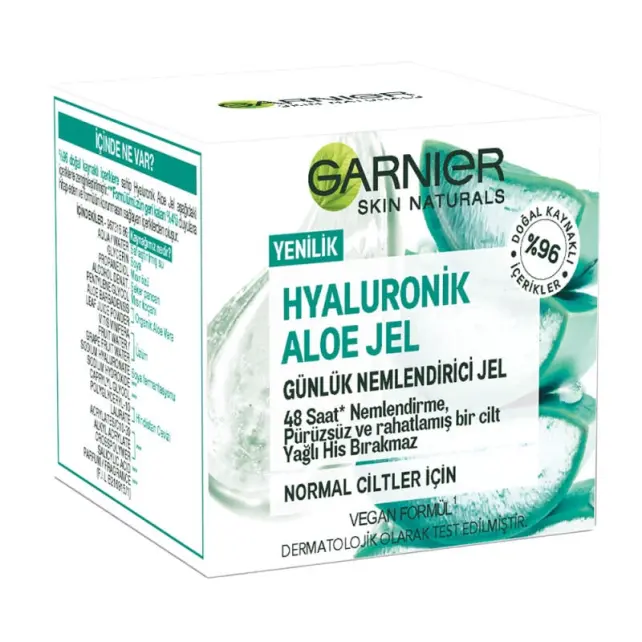Garnier Hyaluronik Aloe Jel - Günlük Nemlendirici Jel 50ml - 1