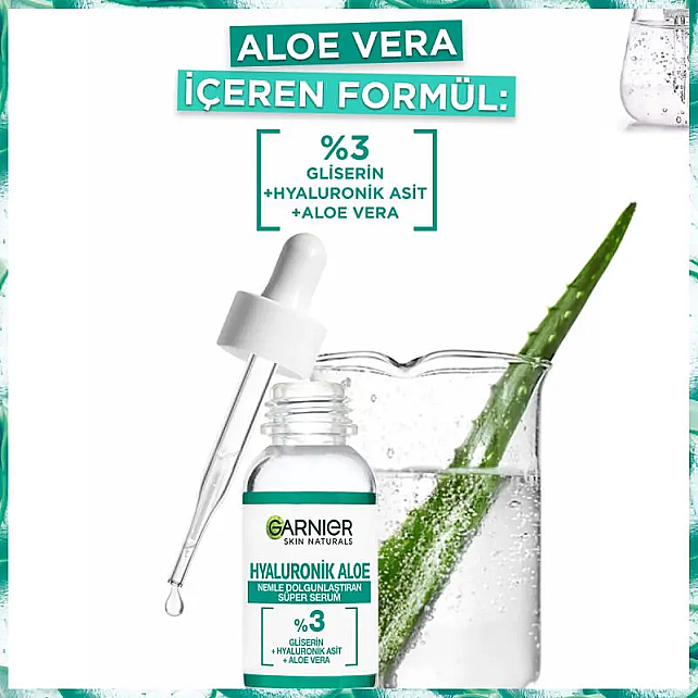 Garnier Hyaluronik Aloe Süper Serum 30ml - 3