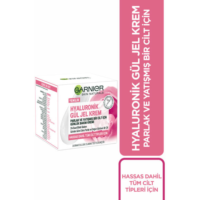 Garnier Hyaluronik Gül Jel Krem 50ml - 3