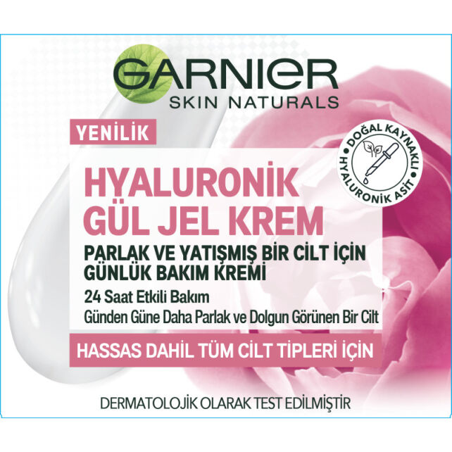 Garnier Hyaluronik Gül Jel Krem 50ml - 2