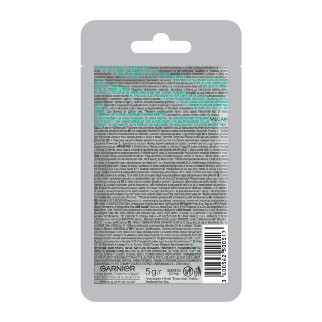 Garnier Hyaluronik Kriyo Jel - Yorgunluk Karşıtı Soğtuucu Göz Maskesi 5gr - 2