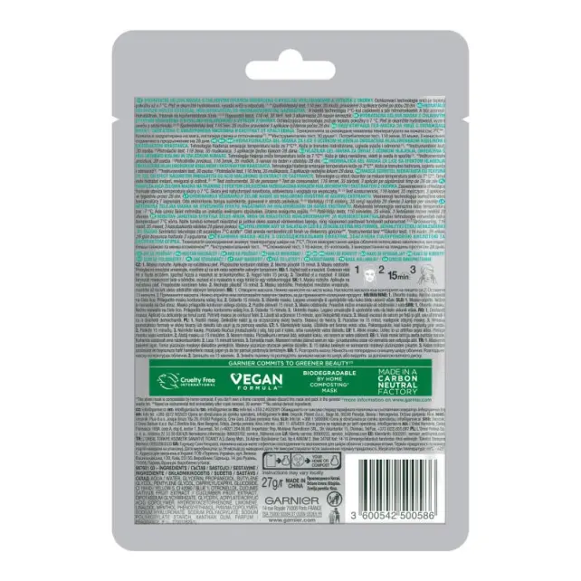 Garnier Hyaluronik Kriyo Jel - Yorgunluk Karşıtı Soğutucu Yüz Maskesi 27gr - 2