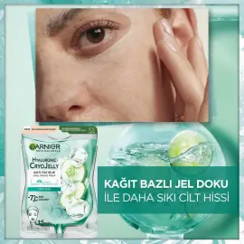 Garnier Hyaluronik Kriyo Jel - Yorgunluk Karşıtı Soğutucu Yüz Maskesi 27gr - 3