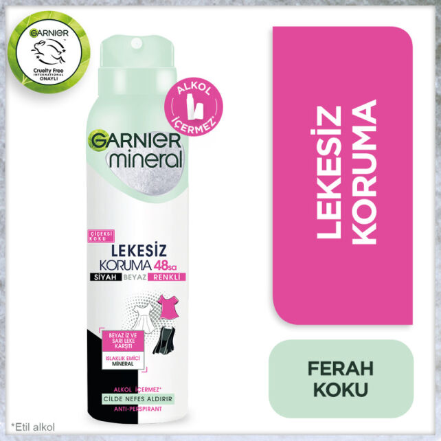 Garnier Lekesiz Koruma Sprey Deodorant 150ml - 3