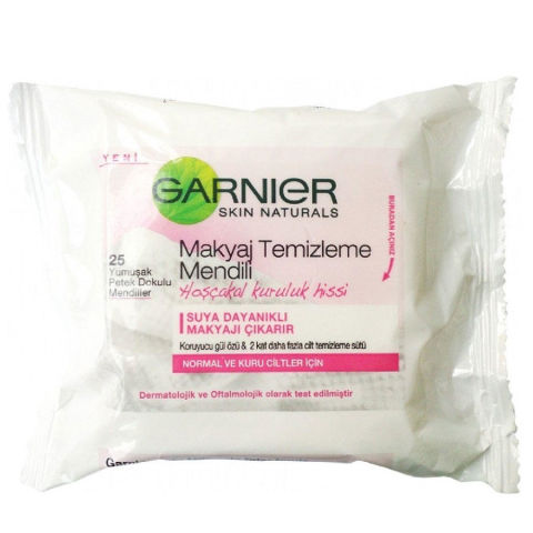 Garnier Gül Özlü Makyaj Temizleme Mendili 25 Adet Garnier Gül Özlü Makyaj Temizleme Mendili 25 Adet