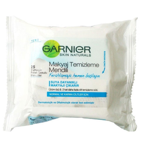 Garnier Üzüm Özlü Makyaj Temizleme Mendili 25 Adet Garnier Üzüm Özlü Makyaj Temizleme Mendili 25 Adet