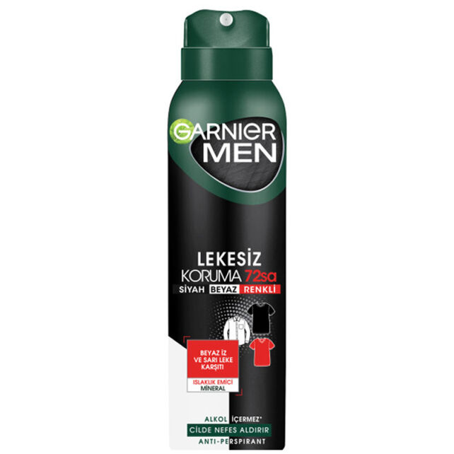 Garnier Men Lekesiz Koruma Deodorant 150ml - 1