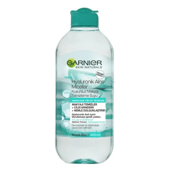 Garnier Micellar Hyaluronik Aloe Kusursuz Makyaj Temizleme Suyu 400 ml - 1