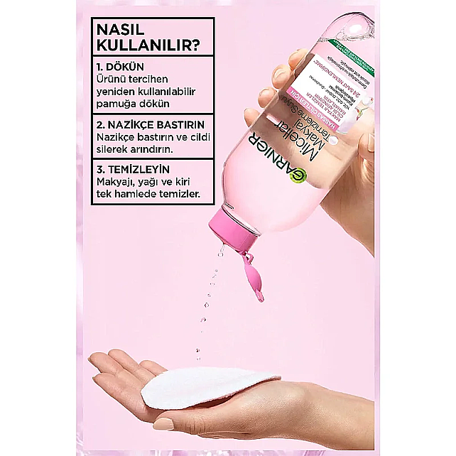Garnier Micellar Kusursuz Makyaj Temizleme Suyu 100ml - 6