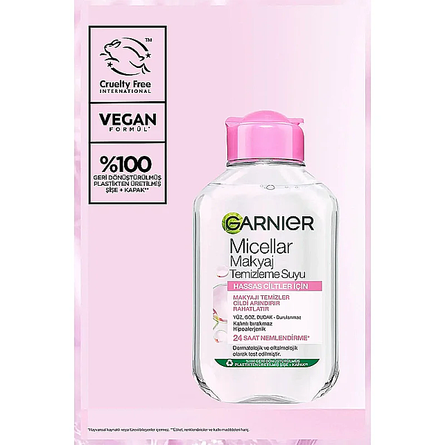 Garnier Micellar Kusursuz Makyaj Temizleme Suyu 100ml - 7