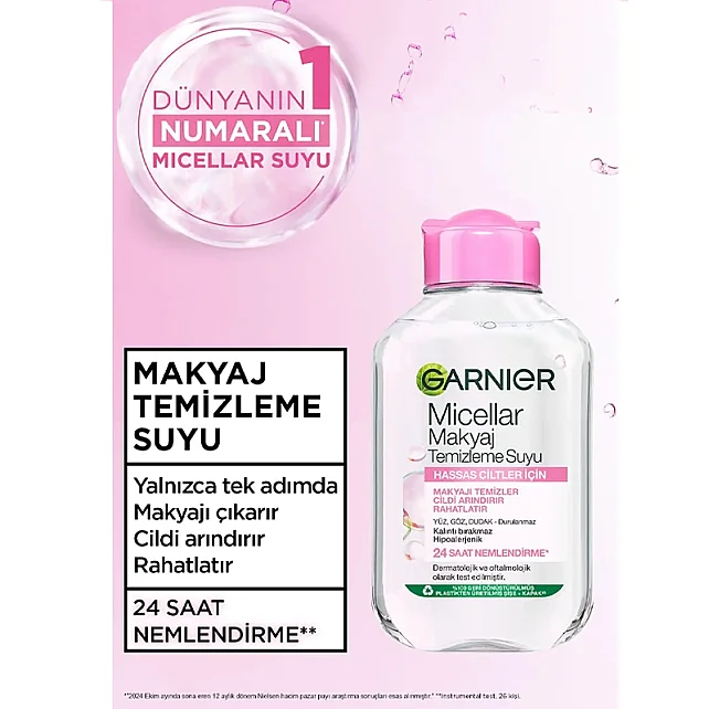 Garnier Micellar Kusursuz Makyaj Temizleme Suyu 100ml - 2