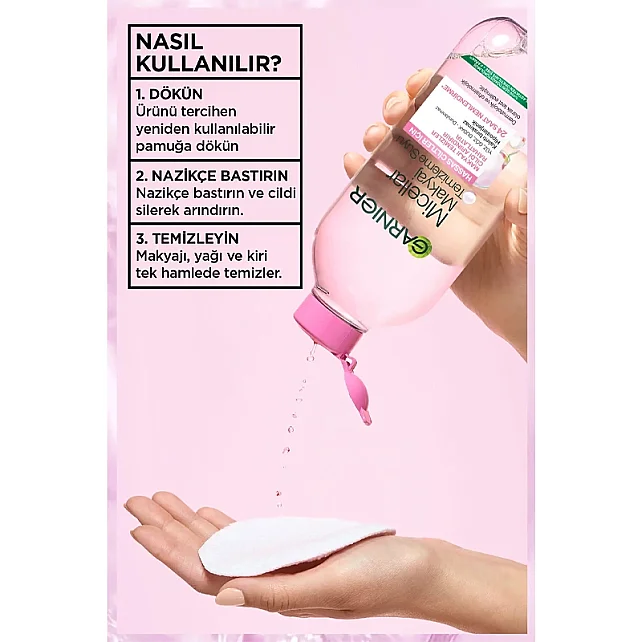 Garnier Micellar Kusursuz Makyaj Temizleme Suyu 100ml - 6