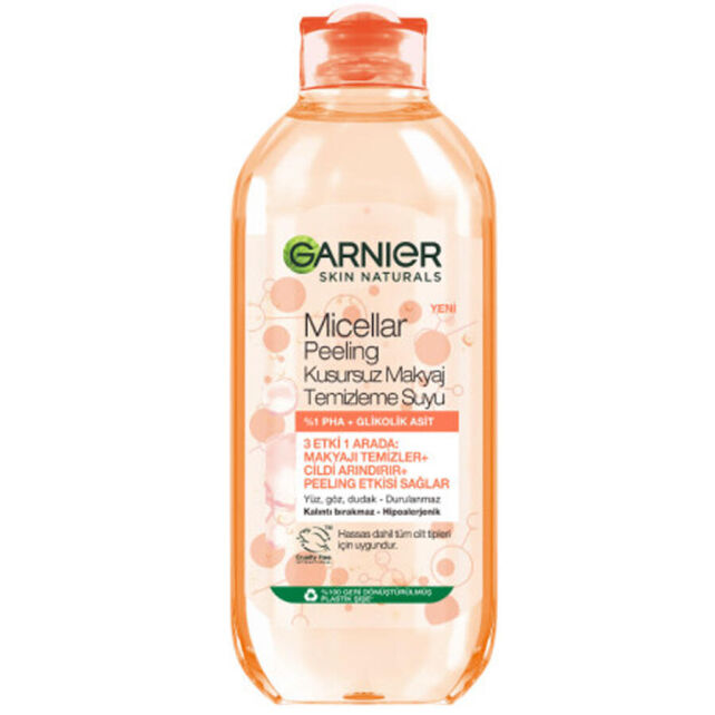 Garnier Micellar Peeling - Kusursuz Makyaj Temizleme Suyu 400ml - 1