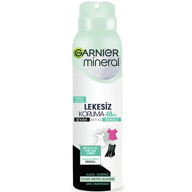 Garnier Mineral Lekesiz Koruma Deodorant 150ml - 1