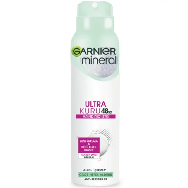 Garnier Mineral Ultra Kuru Deodorant 150ml - 1