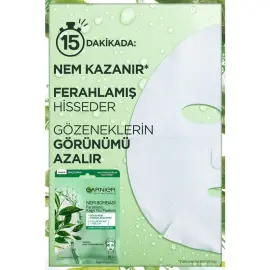 Garnier Nem Bombası Ferahlatıcı Kağıt Yüz Maskesi - 3