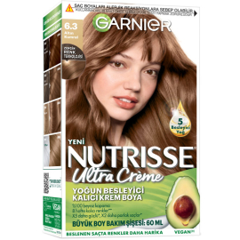 Garnier Nutrisse Ultra Creme - Kalıcı Krem Boya No: 6.3 Altın Kumral - Garnier