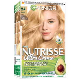 Garnier Nutrisse Ultra Creme - Kalıcı Krem Boya No: 9.3 Altın Sarısı - Garnier
