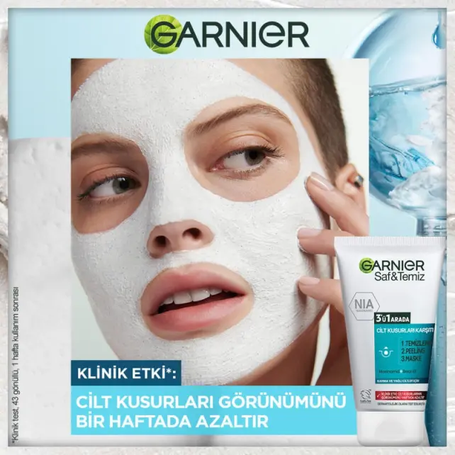 Garnier Saf & Temiz 3'ü1 Arada Temizleyici 150ml - 2