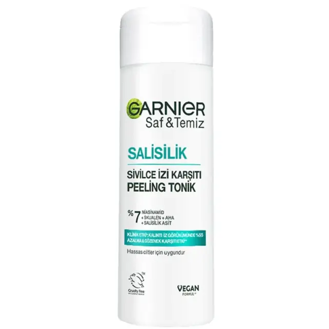 Garnier Saf Temiz SalisiliKod: Sivilce İzi Karşıtı Peeling Tonik 120ml - 1